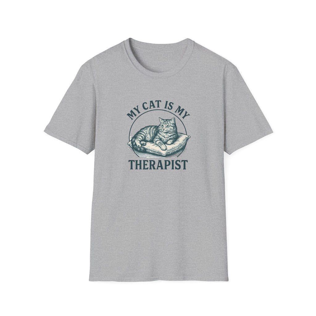 Cat Is My Therapist T-Shirt