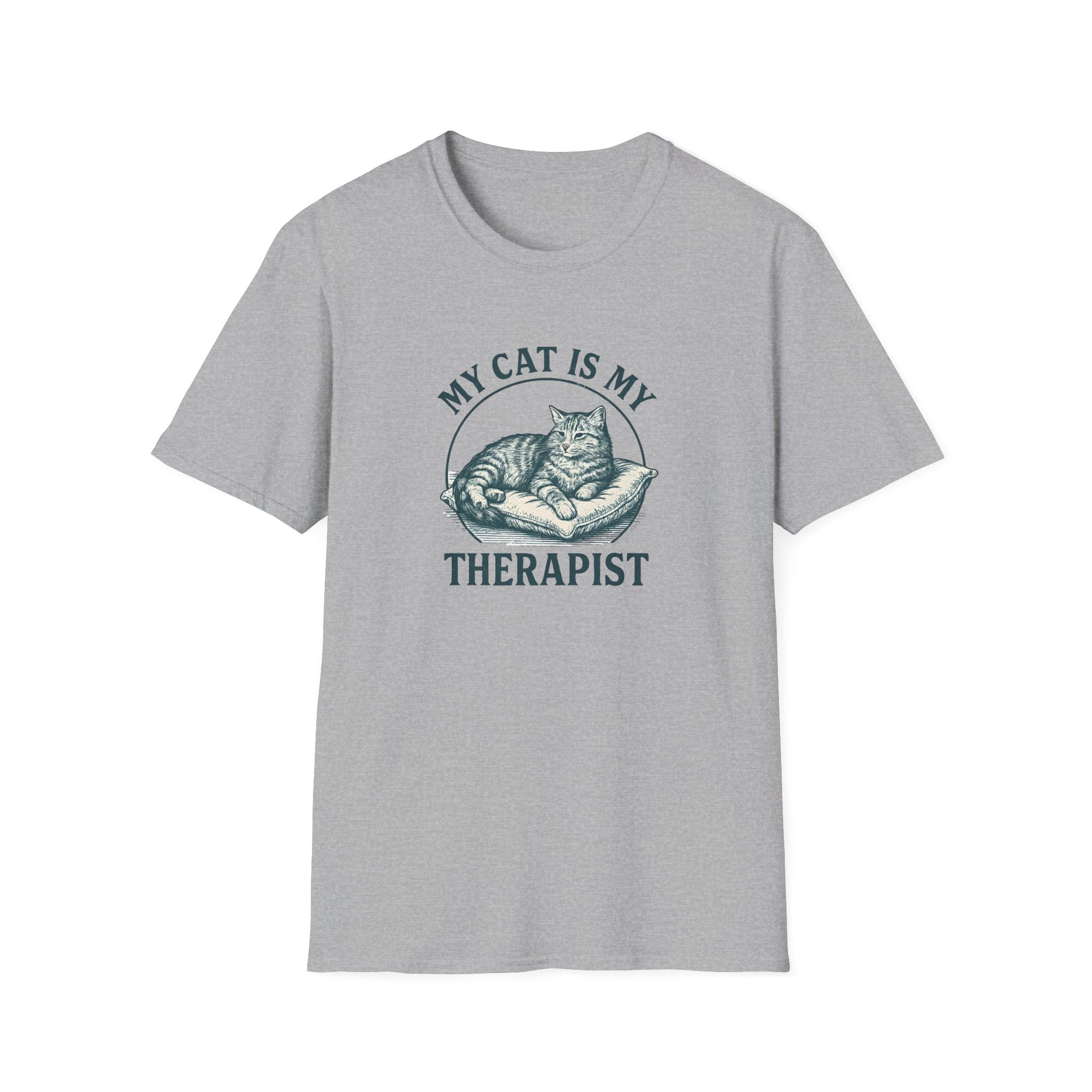 Cat Is My Therapist T-Shirt