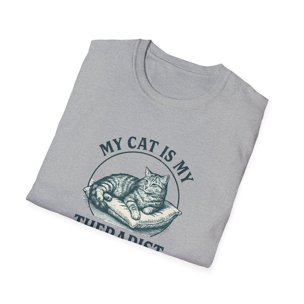 Cat Is My Therapist T-Shirt