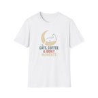 Cats Coffee Quiet Moments T-Shirt
