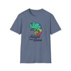 Rainbow Chameleon Logo T-Shirt