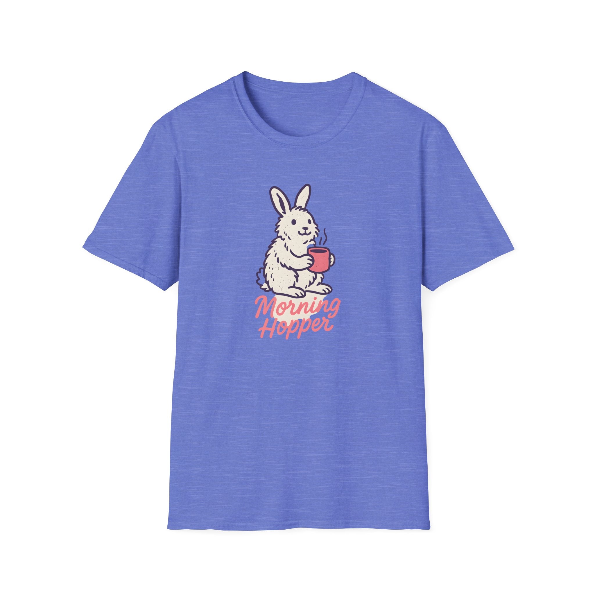 Bunny Sipping Morning Coffee T-Shirt