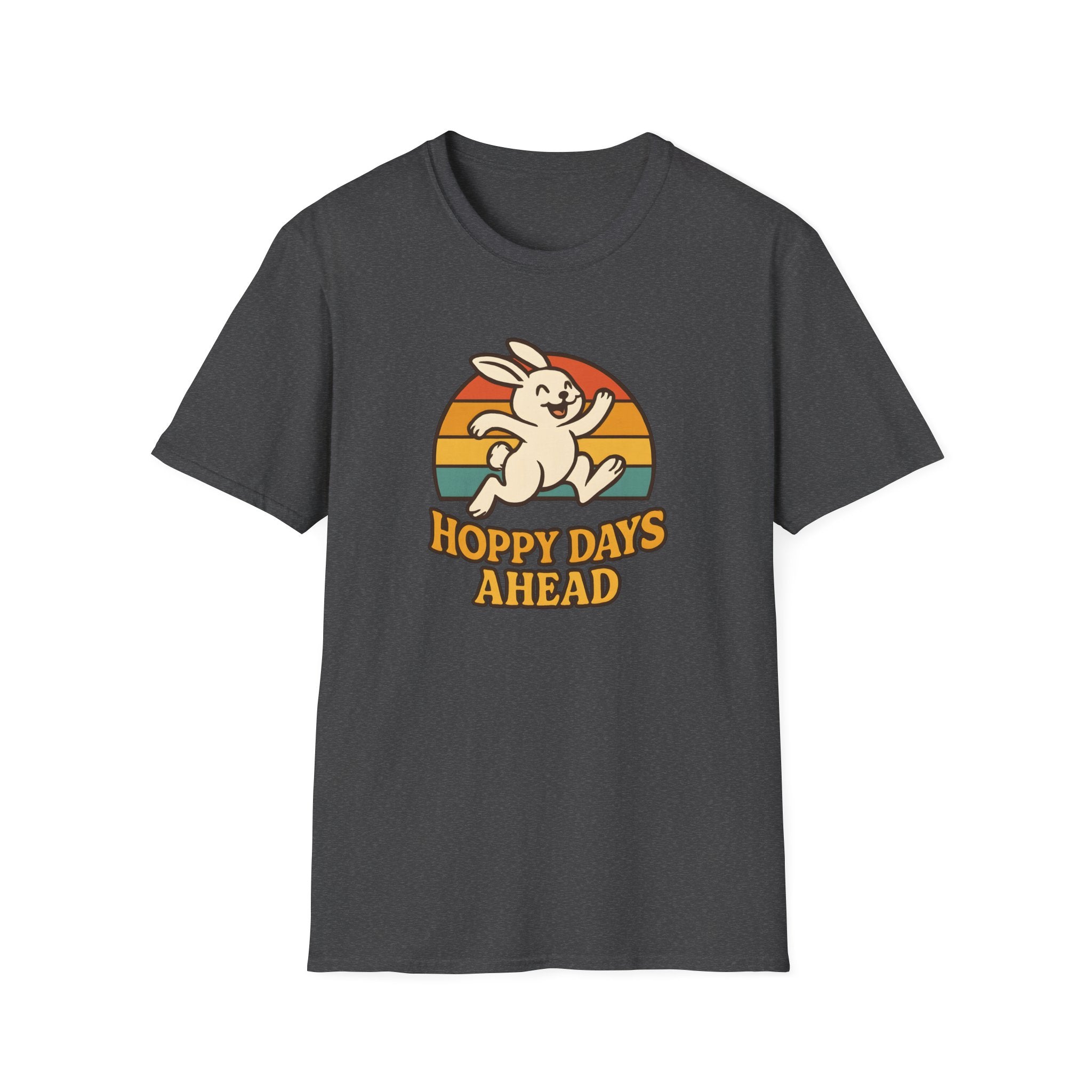 Happy Bunny Running T-Shirt
