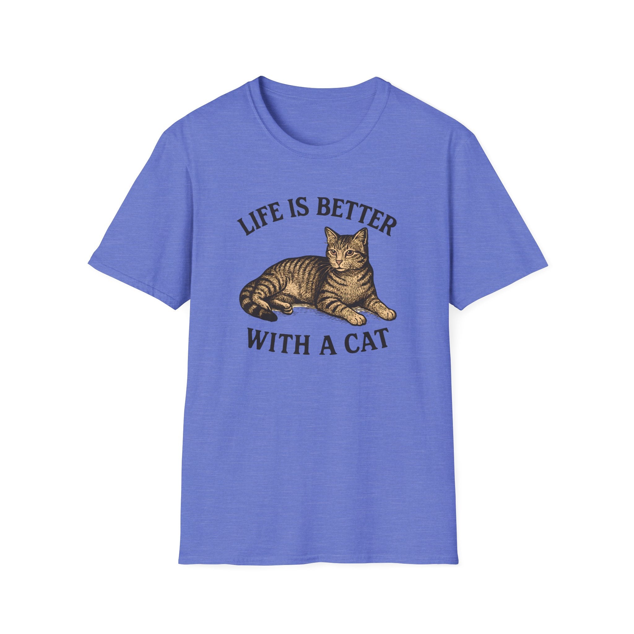 Cat With Slogan T-Shirt