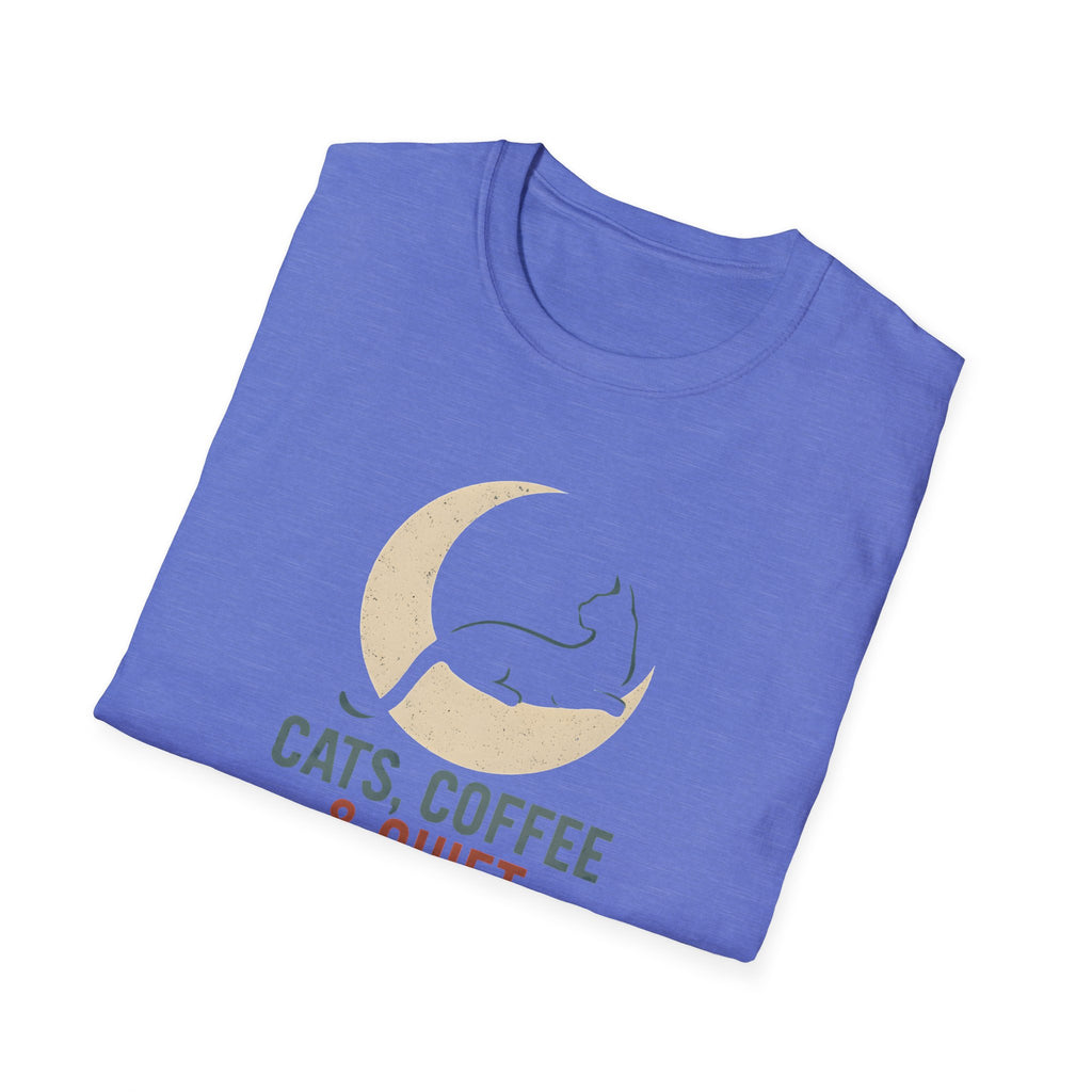 Cats Coffee Quiet Moments T-Shirt