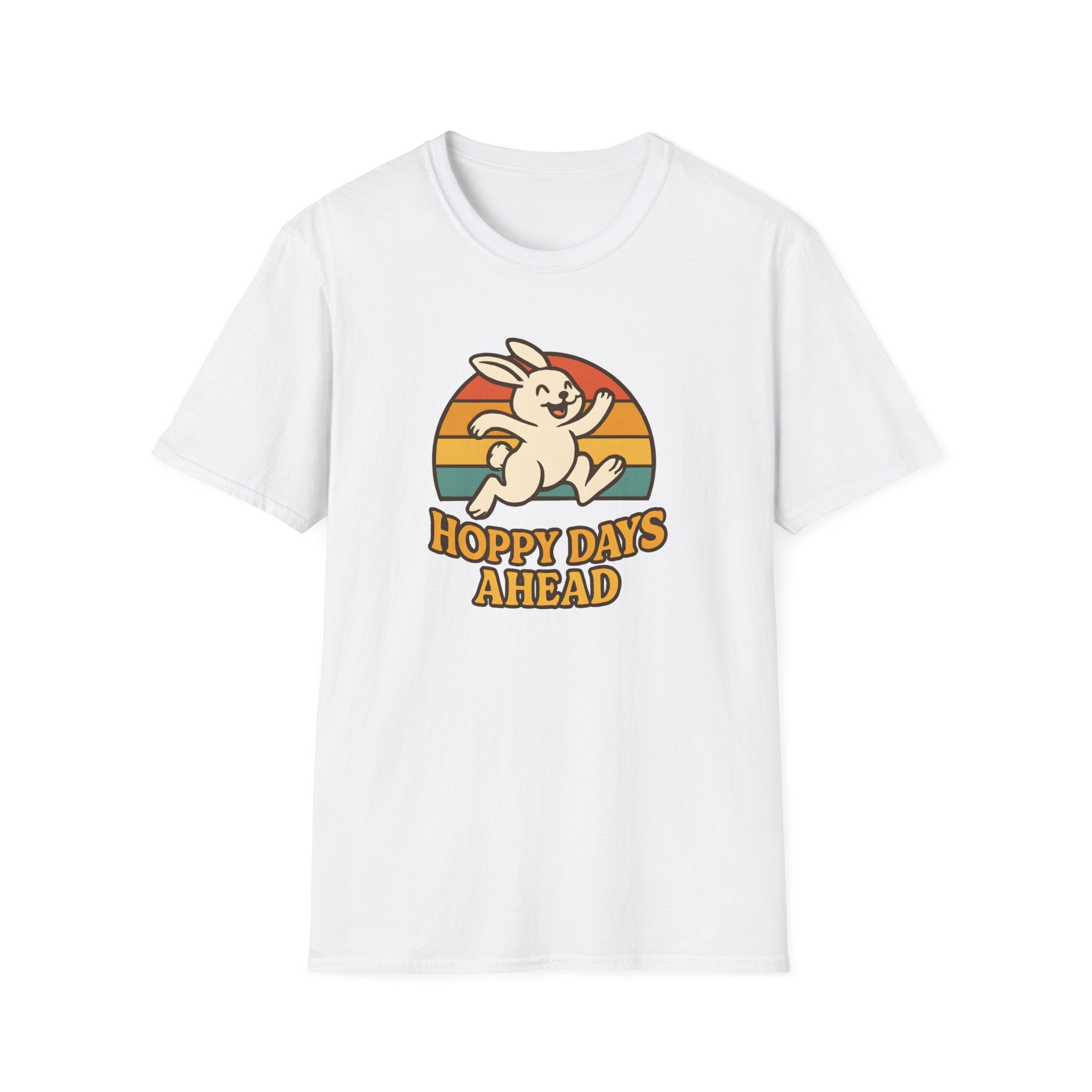 Happy Bunny Running T-Shirt