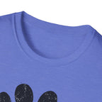 Dark speckled paw print T-Shirt